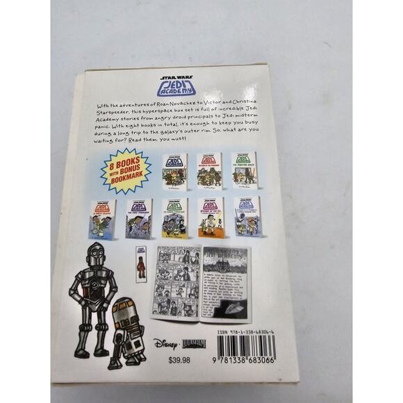 Disney Stars Wars Jedi Academy Hyperspace Box Set 8 Books - Picture 5 of 7